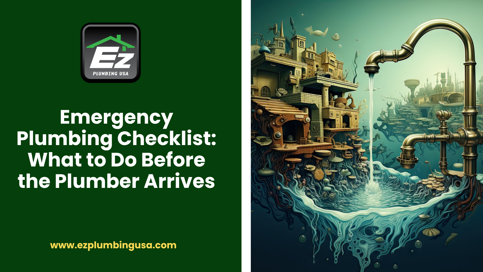 Emergency Plumbing Checklist: What to Do Before the Plumber Arrives