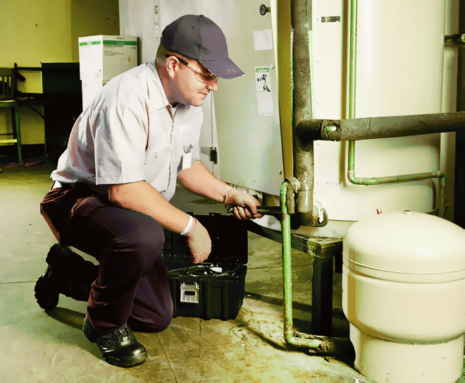 Slab leak detection and repair
