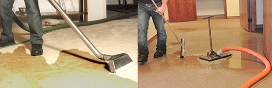 water damage restoration and clean up service