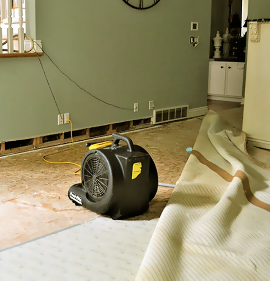 restore water damage in home