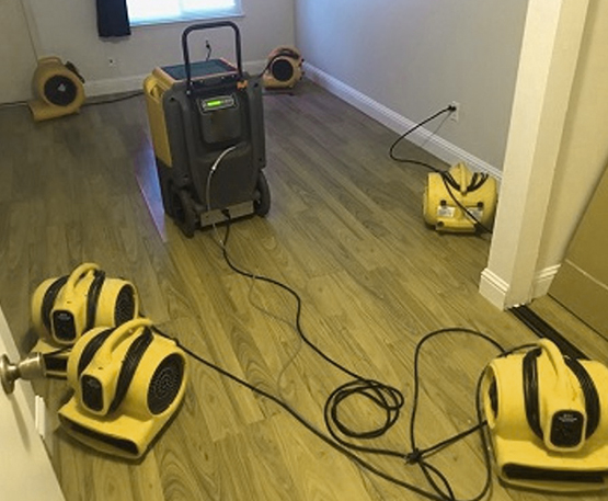 water damage restoration in residential property