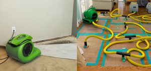 restore water damage in home with advanced equipments