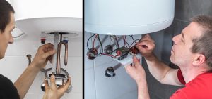 replacement of water heater element